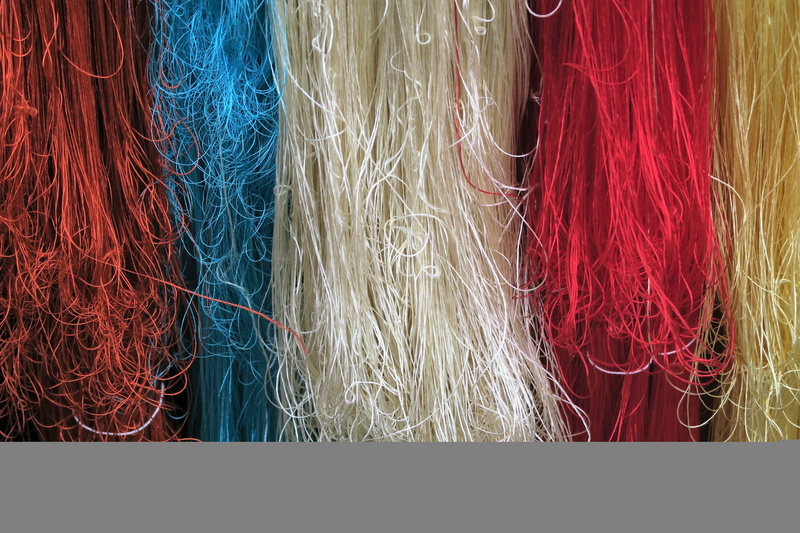 multi colored, day, fishing industry, full frame, 5K, large group of objects, abundance, silk yarn, backgrounds, complexity, indoors, hairstyle, weaving