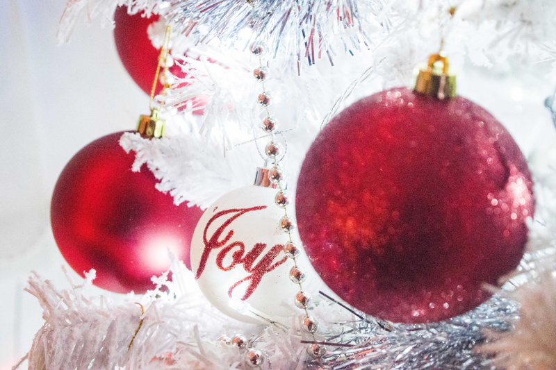 celebration event, close-up, event, holiday, winter, decoration, christmas, white, snow, snowing, christmas tree, cold temperature, bauble, christmas decoration
