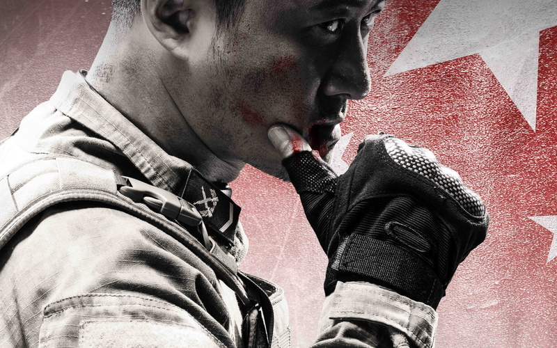 Zhan lang, Wolf Warriors, Wu Jing, Jackie Wu, War wolves, 1080P, Len Feng, pose, form, look