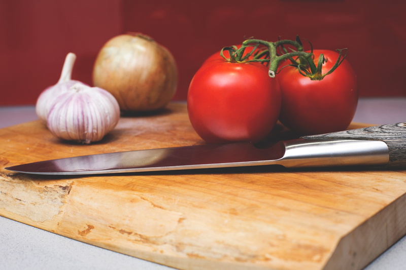freshness, vegetable, Food, preparation, indoors, wellbeing, cutting board, no people, spice, ingredient, steel, kitchen knife, Kitchen, cutting, fruit
