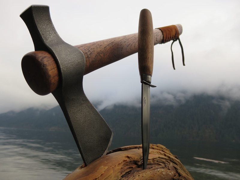 knife, non-urban scene, building, bush, close-up, butcher, outdoors, survival, sea, nautical equipment, water, nature, tree, 4K, country, wood - material