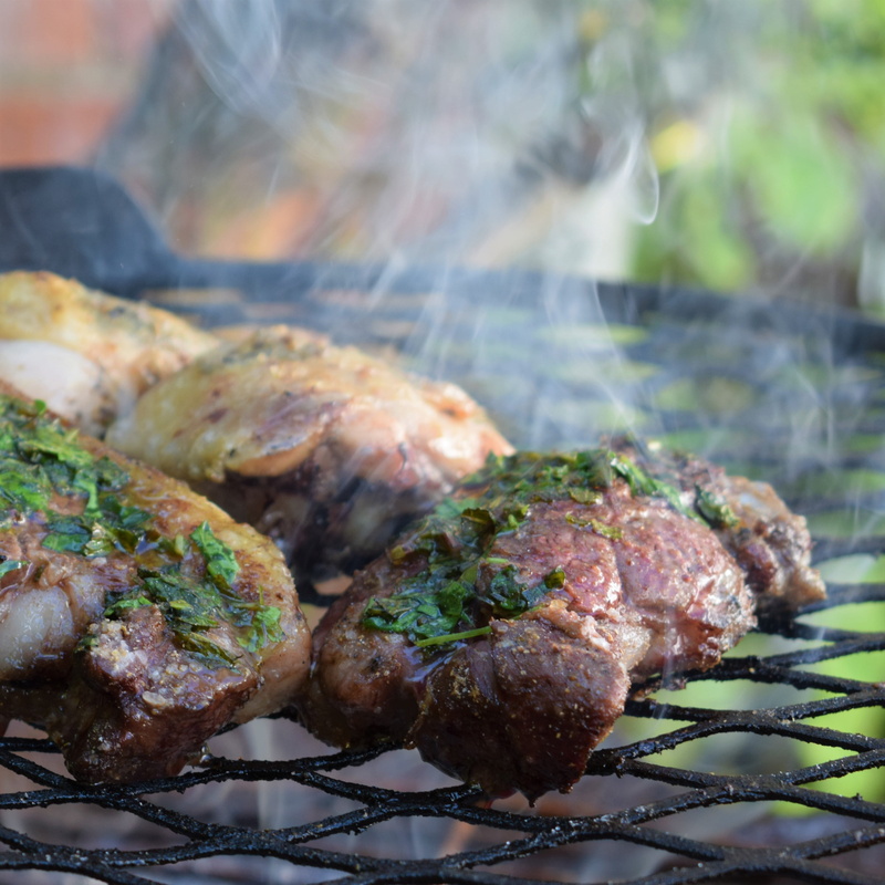 grill, temptation, bbq, barbeque, beef, heat - temperature, mutton, red meat, barbecue, culinary, herbs, steak, prepare, smoke - physical structure, lamb