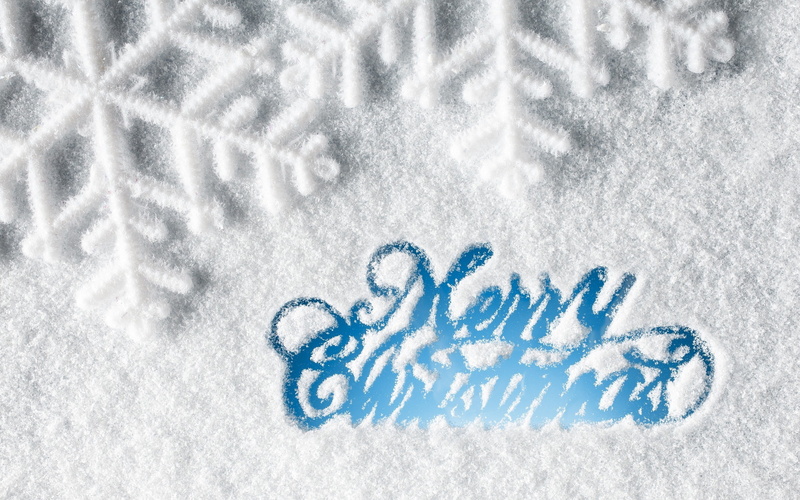 merry, christmas, merry christmas, snow, 2K