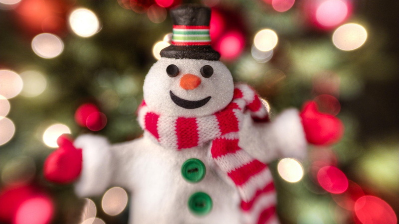 Winter, tree, gift, Holiday, snow, beautiful, x, hd, 1920x1080 px, Merry, textures, 1080P, abstract, Santa, Christmas, px, art