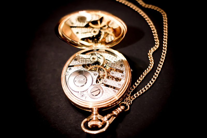 gold colored, minute hand, clockworks, timepiece, instrument of time, pocket, ornate, clock, colored, time, accessory, watch, 1080P, personal accessory