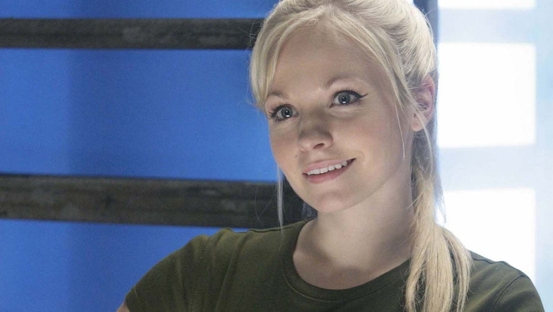 movie scenes, Georgia Moffett, actress, women, smiling, blonde, 720P, Doctor Who