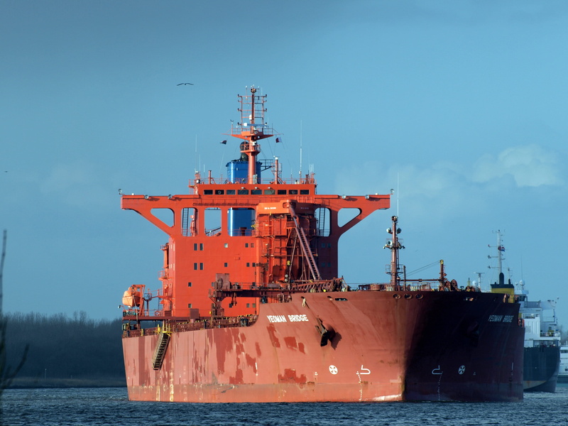 architecture, outdoors, port, sky, frachtschiff, steamer, ship, cargo container, Yeoman, sea, industrial ship, transportation, Bridge, commercial dock
