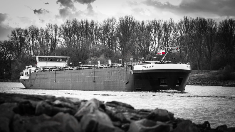 waterfront, transportation, ship, autotransport, tree, freight transport, mode of transportation, outdoors, nature, sky, transport ship, frachtschiff, river navigation