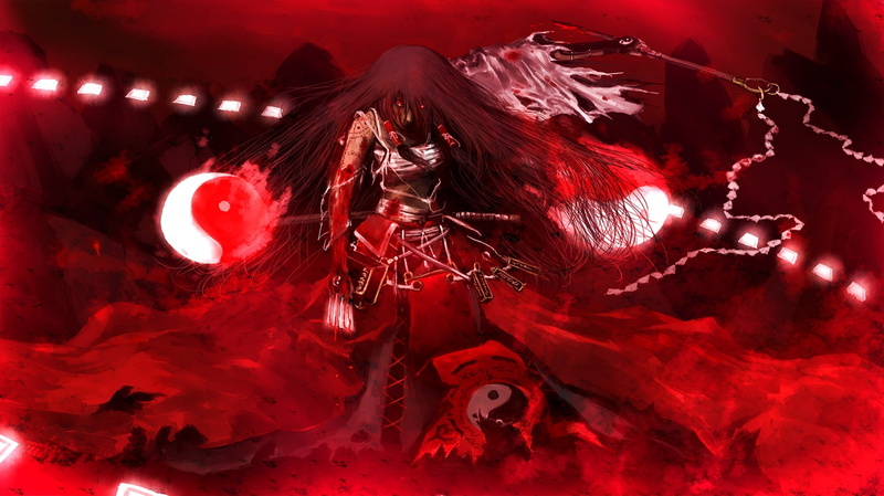 touhou, animated, hakurei, 720P, duplicate, reimu