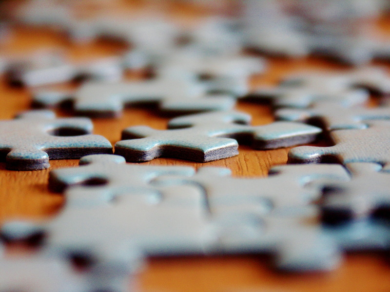 pieces of the puzzle, in a row, leisure activity, leisure games, surface, patience, 2K, relaxation, connection, full frame, wood - material, puzzle, puzzles