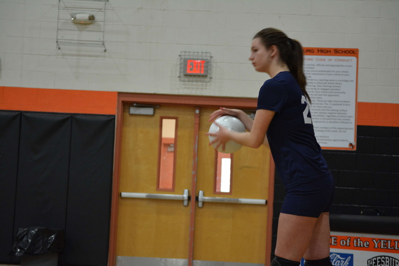 occupation, uniform, one person, teenager, sports clothing, education, side view, standing, girl volleyball, architecture, indoors, lifestyles, casual clothing