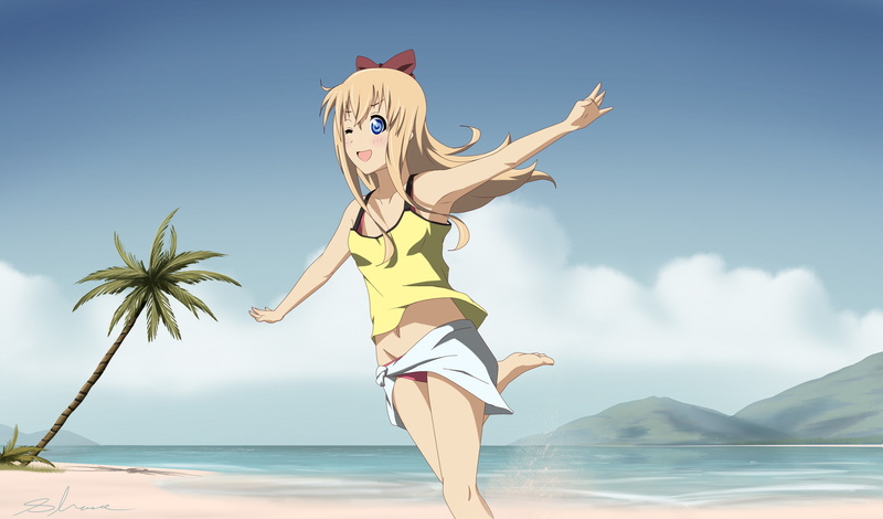 shane, yuri, kyouko, owen artist, 2K, blonde, toshinou, hair, tagme, eyes, yuru, blue