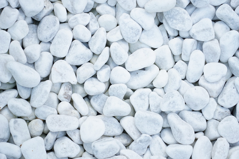 abundance, lot, background, beach, background image, land, 5K, white stones, outdoors, directly above, no people, day, white color, solid, stones, pebble