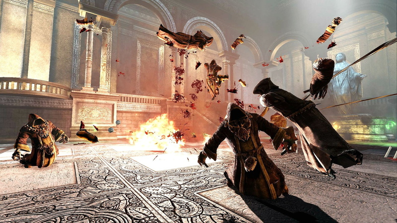 action, shooter, dark, painkiller, horror, 1080P