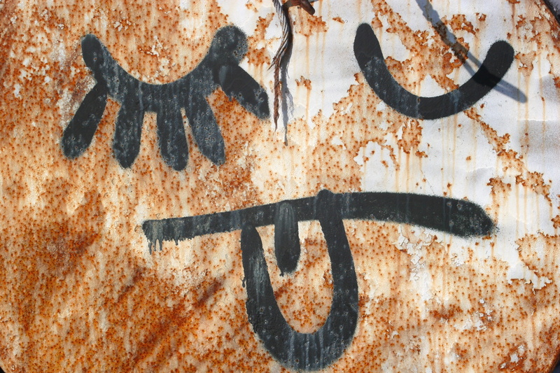 expression, lonely, day, textured, full frame, nobody, white, indoors, feed up, emotions, close-up, western script, no people, dirt, message, rust, sad