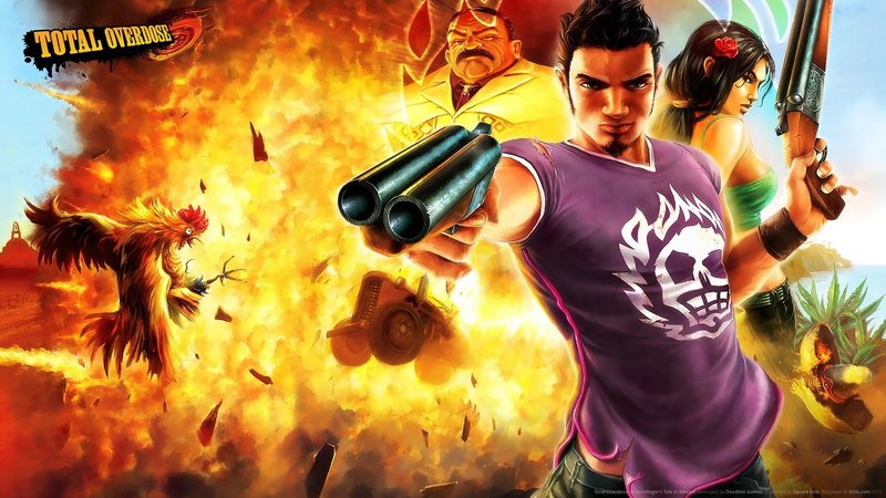 game, total, overdose, 1080P, video, games, weapons