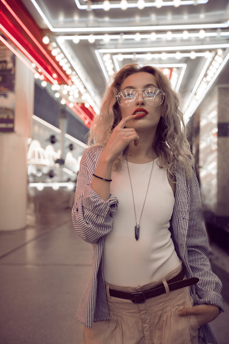 blonde, beautiful woman, adult, indoors, one person, brown, women, top, fashion, 5K, standing, portrait, wearing, lips, woman, real people, jacket, blue
