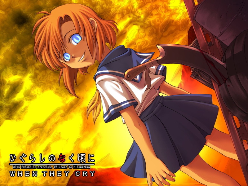 Anime, Higurashi When They Cry, When They Cry, 720P, Ryūgū Rena