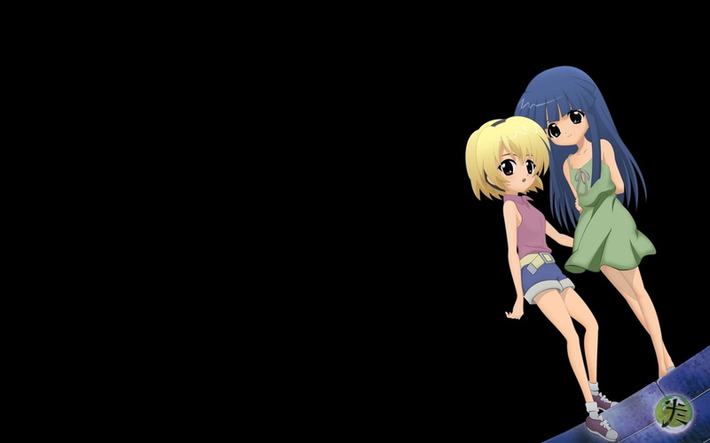 costume, side view, 720P, innocence, female, illustration, studio shot, leisure activity, full length, furude rika higurashi no naku, child, shorts, one person