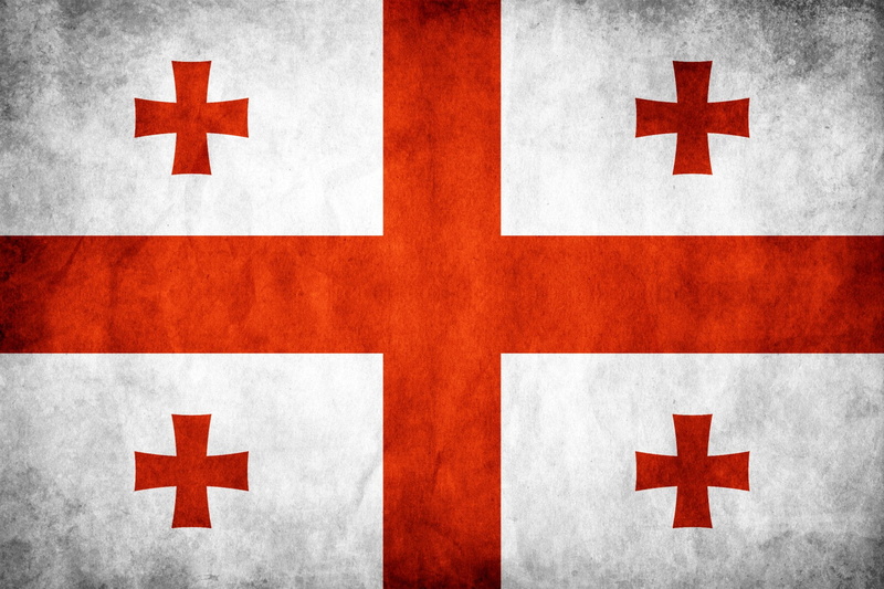 symbol, white color, close-up, Flag Of Georgia, red, pride, shape, cross, backgrounds, design, no people, patriotism, indoors, plus sign, flag, cross shape