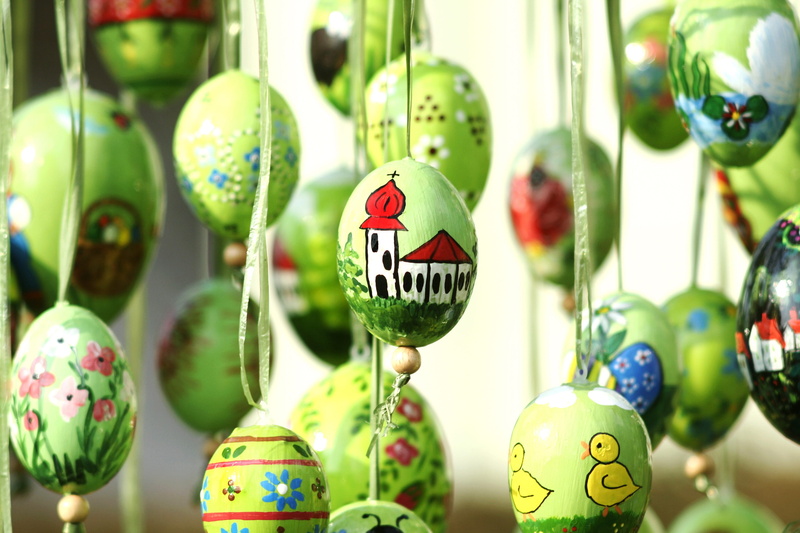 Church, business, happy easter, 2K, painting, easter, colored eggs, easter decor, colorful, painter, Painted, ornament, hand painted, holiday, decoration