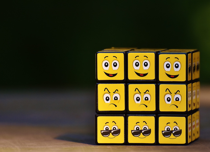 in a row, funny, various, antique, no people, stack, close-up, rubik, old, keypad, push button, faces, smilies, 4K, number, copy space, group of objects