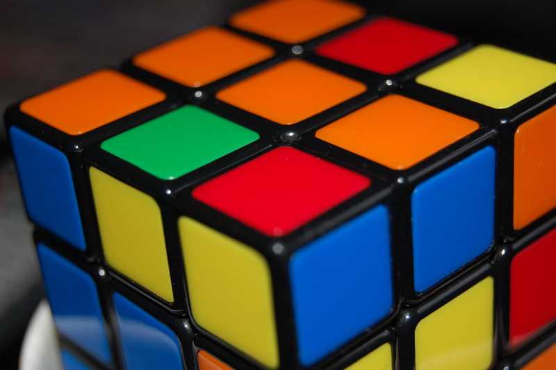 rubiks, 2K, red, sport, green, achievement, close-up, arts culture and entertainment, square, leisure games, challenge, multi colored, no people, cube