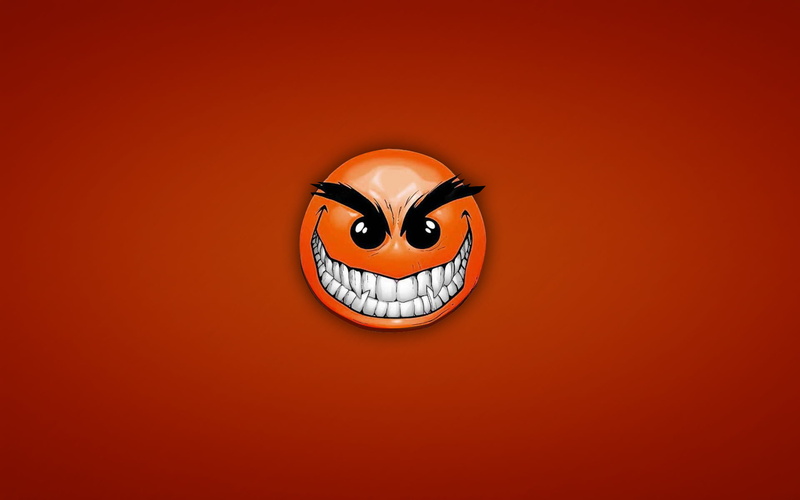 sticker, close-up, representation, orange color, creativity, disguise, human representation, mask, emoticon, copy space, illustration, single object, colored background