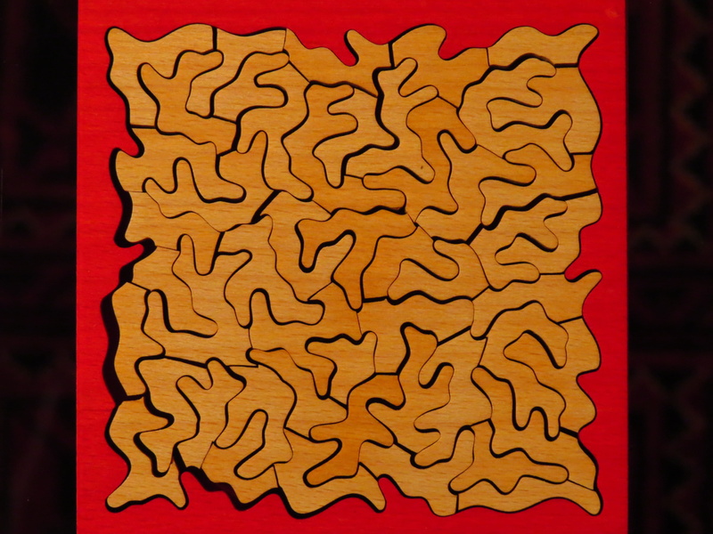 puzzle, tricky, red, 4K, creativity, cookie, irregular, celebration, full frame, wood, no people, christmas, patience, shape, food and drink, backgrounds