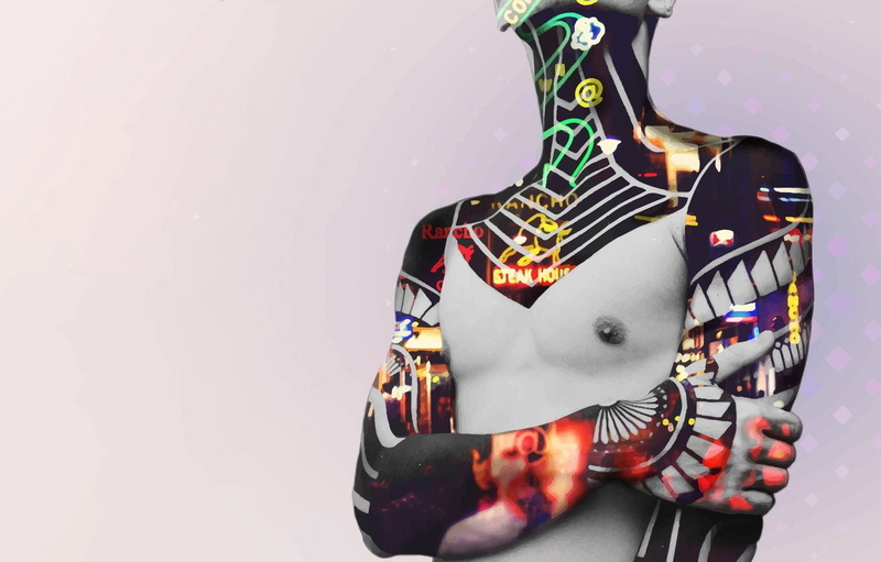 poster, digital art, graphic design, tattoo, people, colorized photos, 720P, artwork, Photoshop, effects