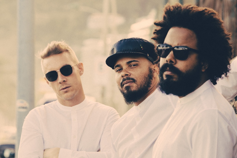 togetherness, real people, outdoors, 5K, focus on foreground, Top music artist and bands, fashion, Major Lazer, men, sunglasses, portrait, looking at camera