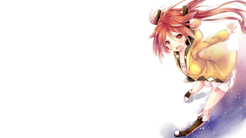 beautiful woman, black bullet, women, hairstyle, young adult, real people, 1080P, one person, adult, copy space, Anime, white background, nature, clothing