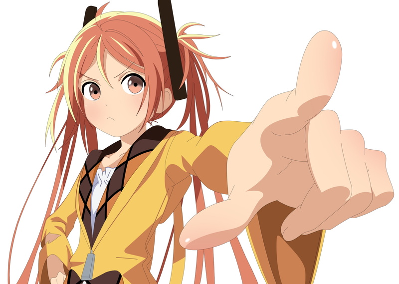 2K, anime, Aihara Enju, Black Bullet, Anime Girls