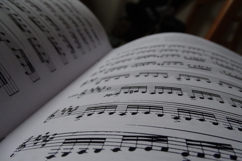 page, sheet music, ranges, classical music, conservatory, pad, scope, method music, performing arts event, macro, musical note, instrument, sheet, text