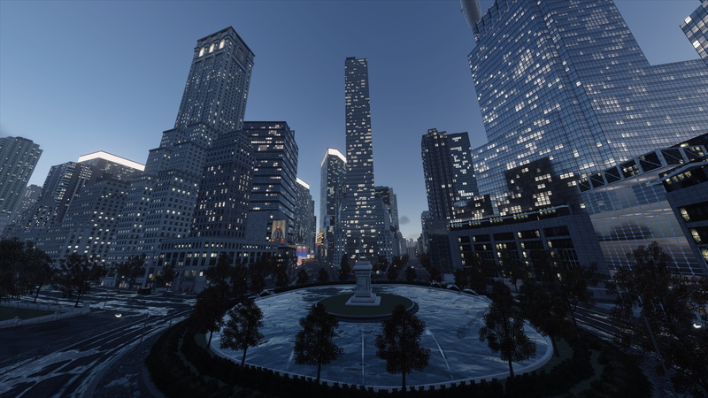 no people, modern, outdoors, tall - high, architecture, cold temperature, travel destinations, built structure, video games, sky, The Crew, building exterior