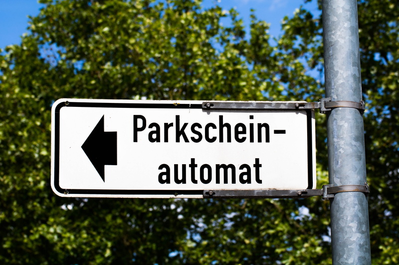 plant, outdoors, low angle view, Parking Ticket, alternate space, traffic, day, note, park ticket vending machine, sign, directional sign, symbol, shield