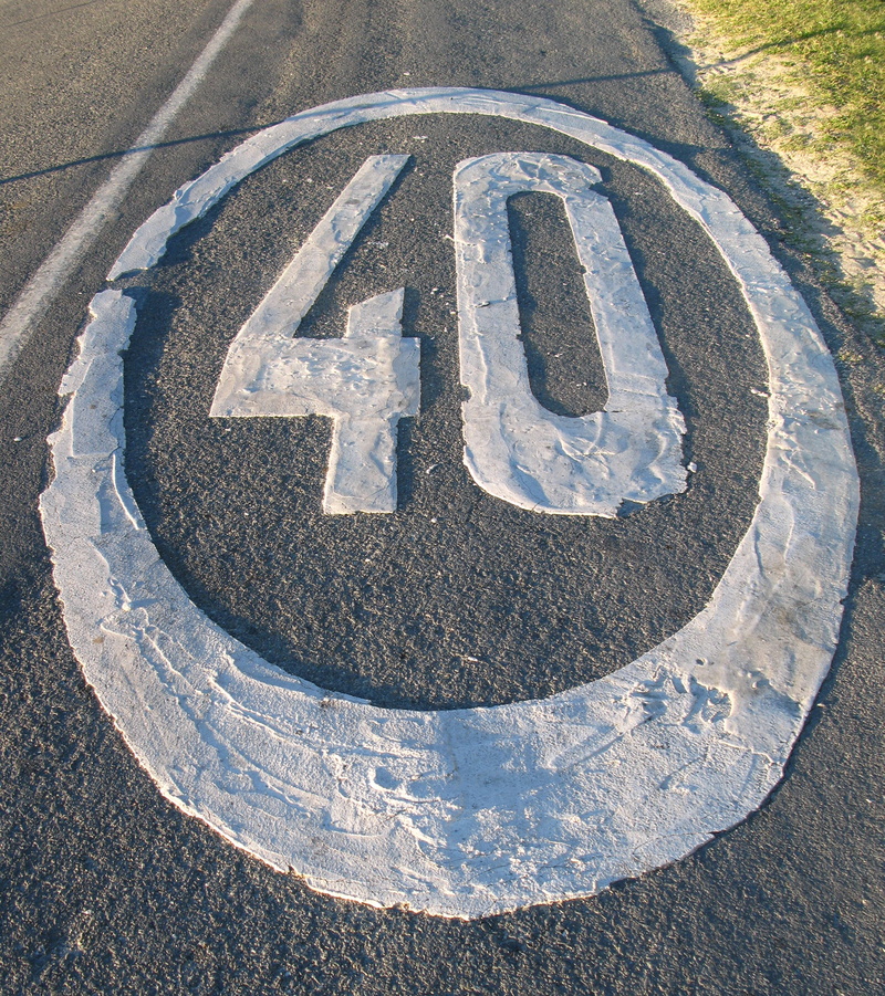 high angle view, road marking, signal, traffic, representation, 2K, transportation, concrete, disabled sign, 40, human representation, stripes, information sign