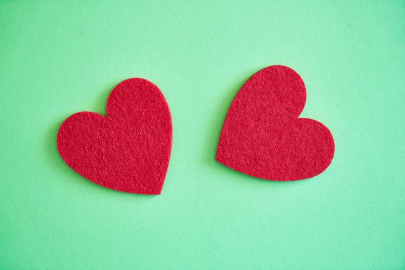 valentines day - holiday, positive emotion, dating, 5K, close-up, texture, heart shape, symbol, indoors, paper, macro, studio shot, togetherness, romantic