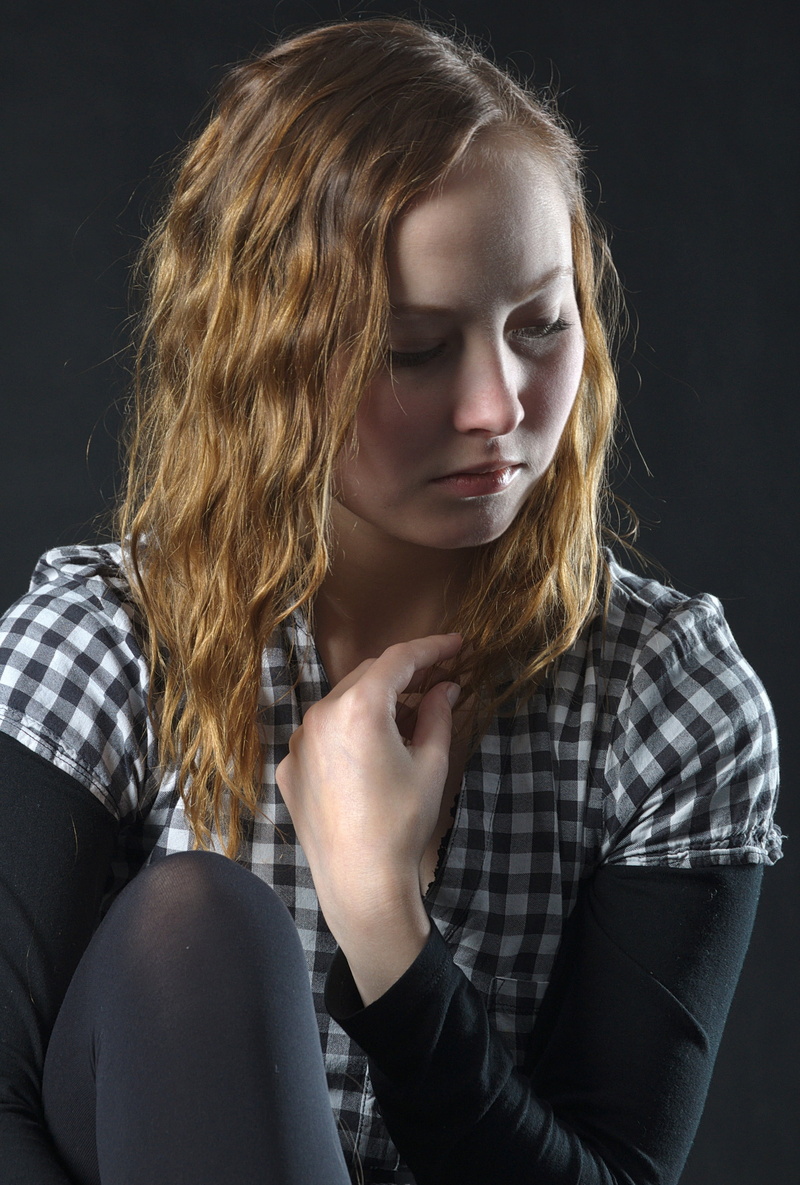 beauty, girl, shirt, people, leisure activity, adult, wearing, women, lifestyles, long, face, hairstyle, portrait, depression - sadness, front view, one person