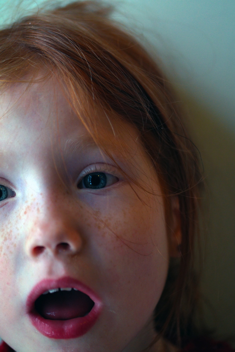 5K, small child, girl, watch, one person, human body part, indoors, toddler, portrait, human face, emotion, smile, facial, innocence, blue eye, close-up