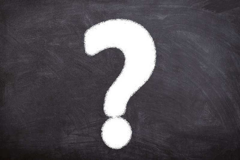 symbol, day, idea, question, solution, blackboard, thinking, sign, white color, indoors, high angle view, backgrounds, creativity, paint, help, black color