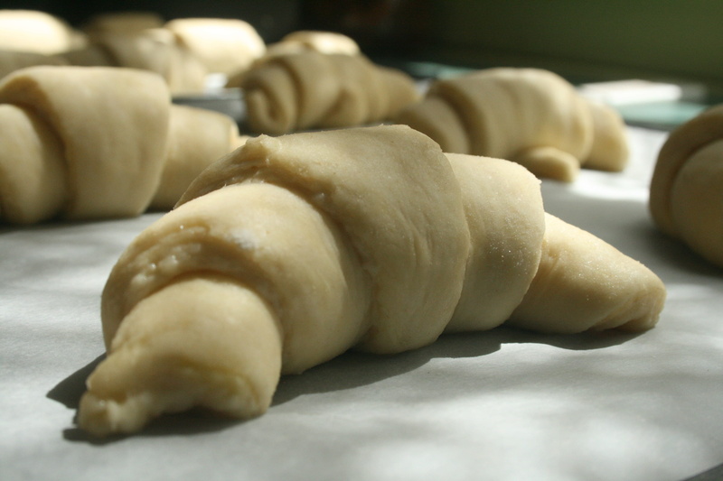 rolled, flaky, wellbeing, cressent, art and craft, croissants, close-up, vegetable, no people, fresh, group of objects, 4K, indoors, pastry, gourmet, dough