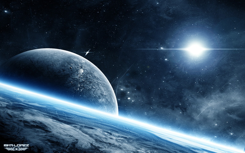 galaxy, world, enigma, planets, star, 2K