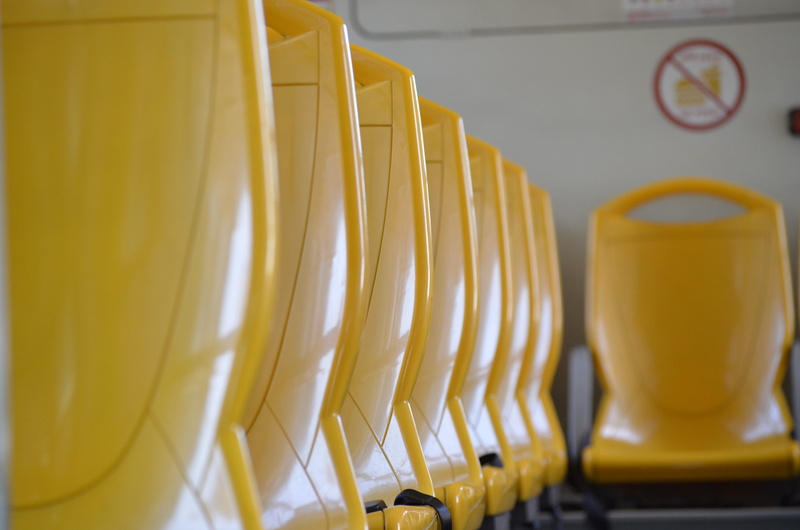 in a row, indoors, food and drink, household equipment, focus on foreground, 4K, preparation, Yellow, Bus, group of objects, machinery, Car, Transport