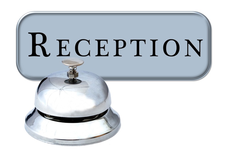 hotel, reception, 1080P, single object, message, check in, symbol, metal, white color, silver colored, information, gray, registration, white background