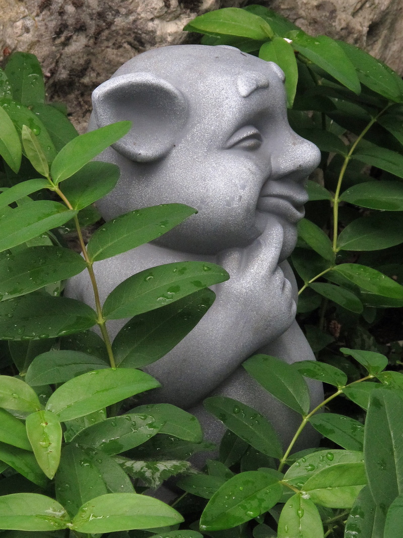 creativity, green color, day, decorative, 2K, decoration, outdoors, ceramic, garden, art and craft, garden figurines, gnome, no people, eye catcher, statue
