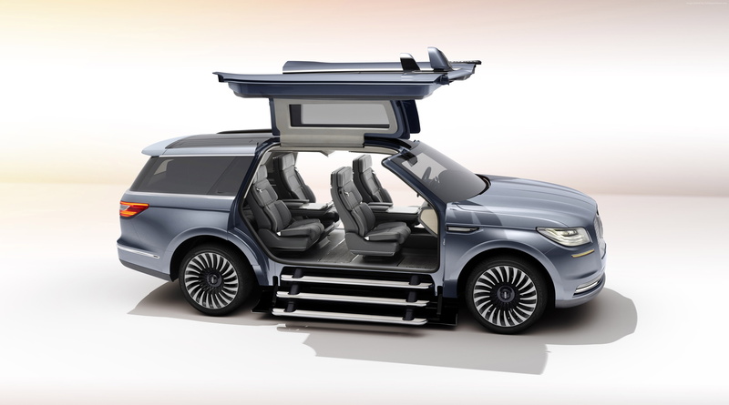 Lincoln Navigator, NYIAS 2016, SUV, 4K