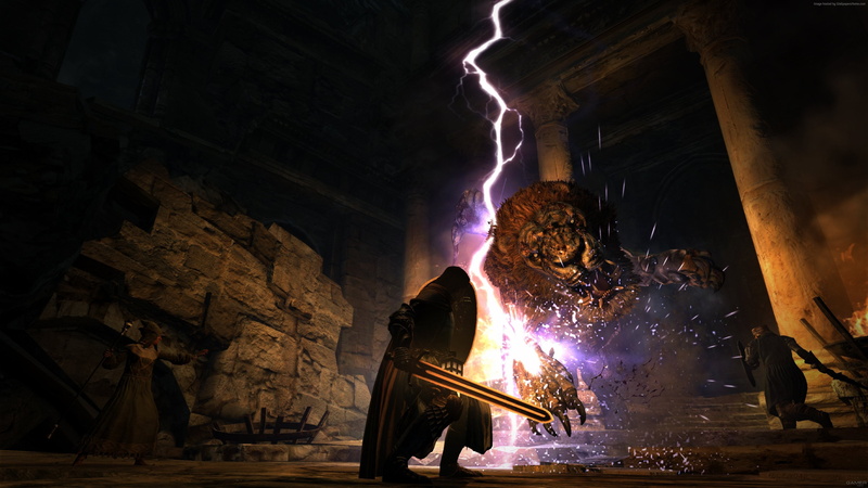 men, burning, sparks, nature, lion, indoors, blurred motion, water, illuminated, PC, night, Best Games, 4K, standing, built structure, real people, unrecognizable person