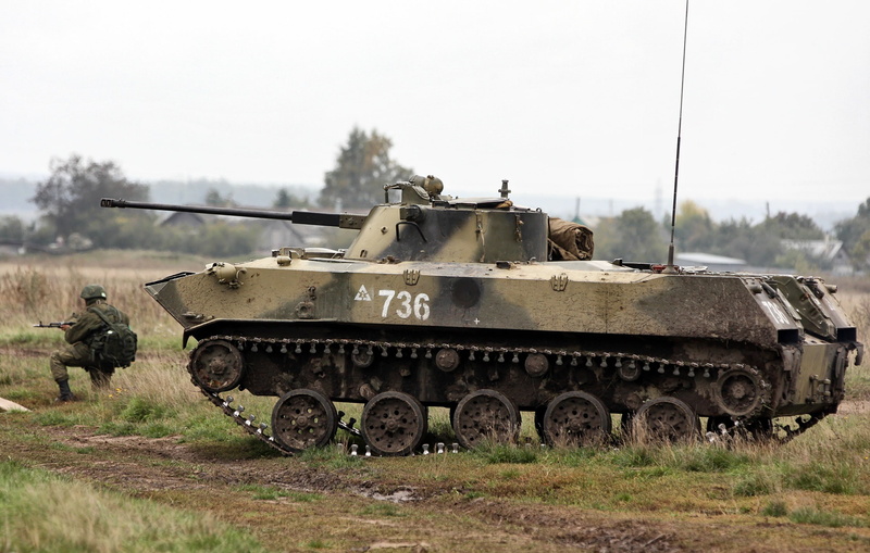 Russian airborne troops, doctrine of amphibious assault groups, BMD-2, 1080P