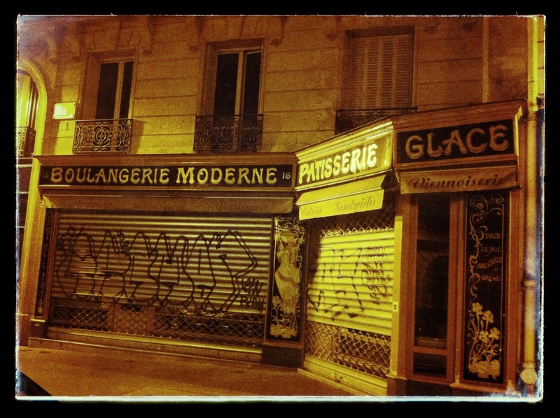 night, no people, paris, transfer print, built structure, night photograph, the past, day, france, information sign, capital letter, information, script